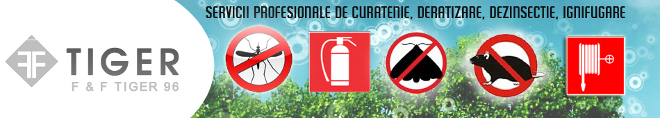 Servicii profesionale de Deratizare, Dezinfectie, Dezinsectie